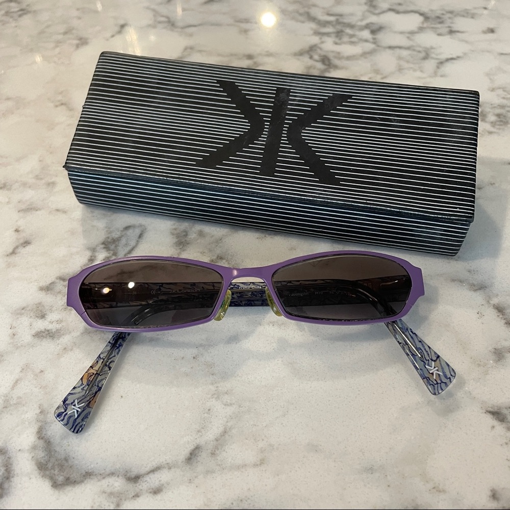 JK London eyeglasses in purple